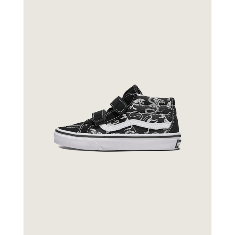 Little Kids Sk8-Mid Reissue V Skeleton Shoe