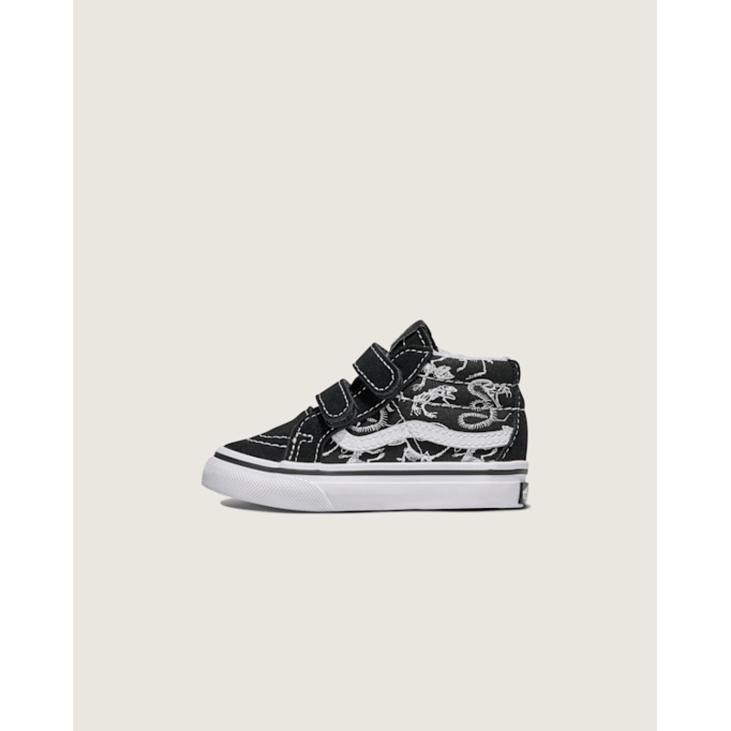 Toddler Sk8-Mid Reissue V Skeletons Shoe